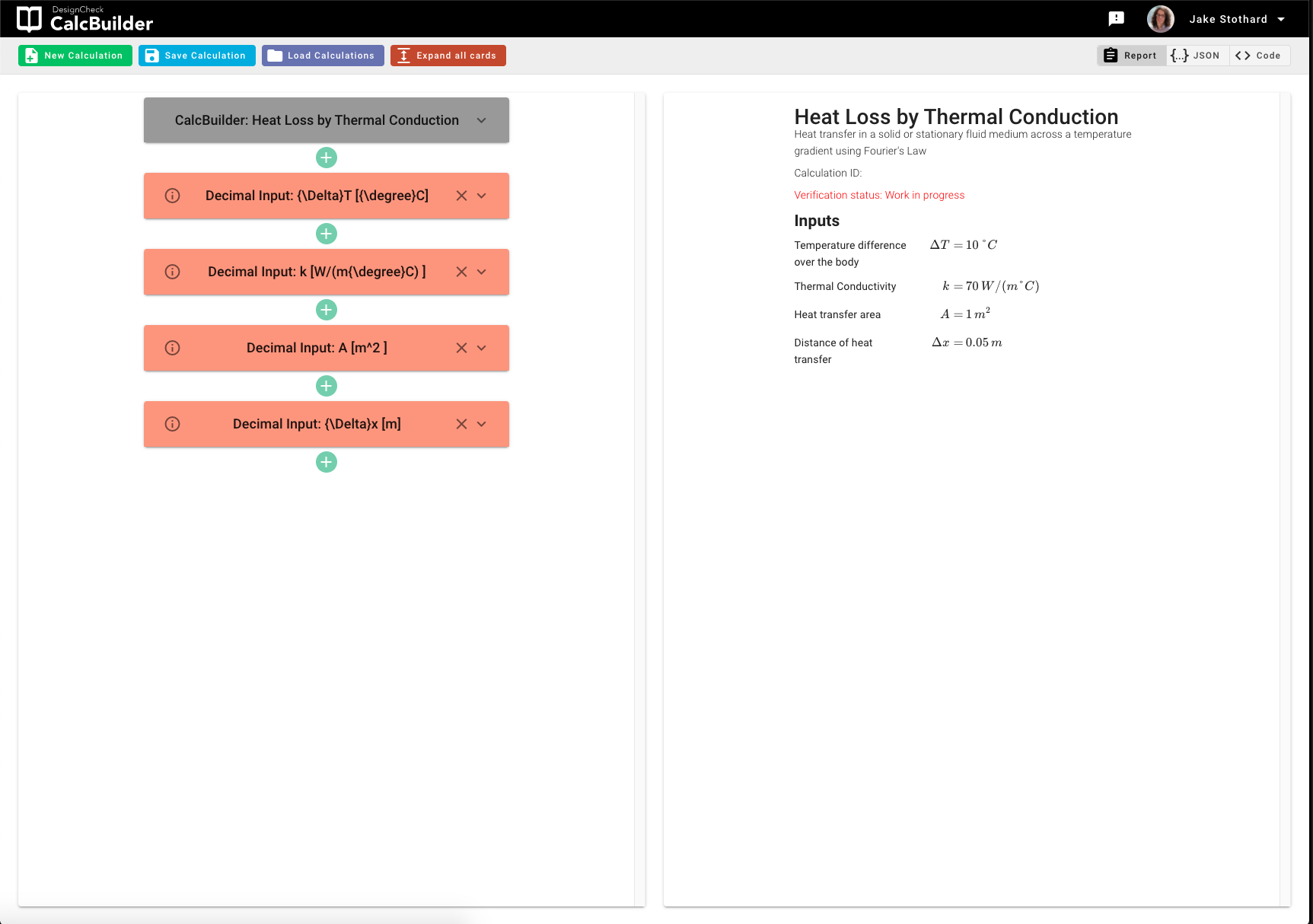 input report